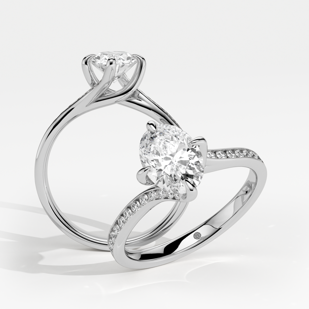 New-Entwine №2 Oval 1ct PL