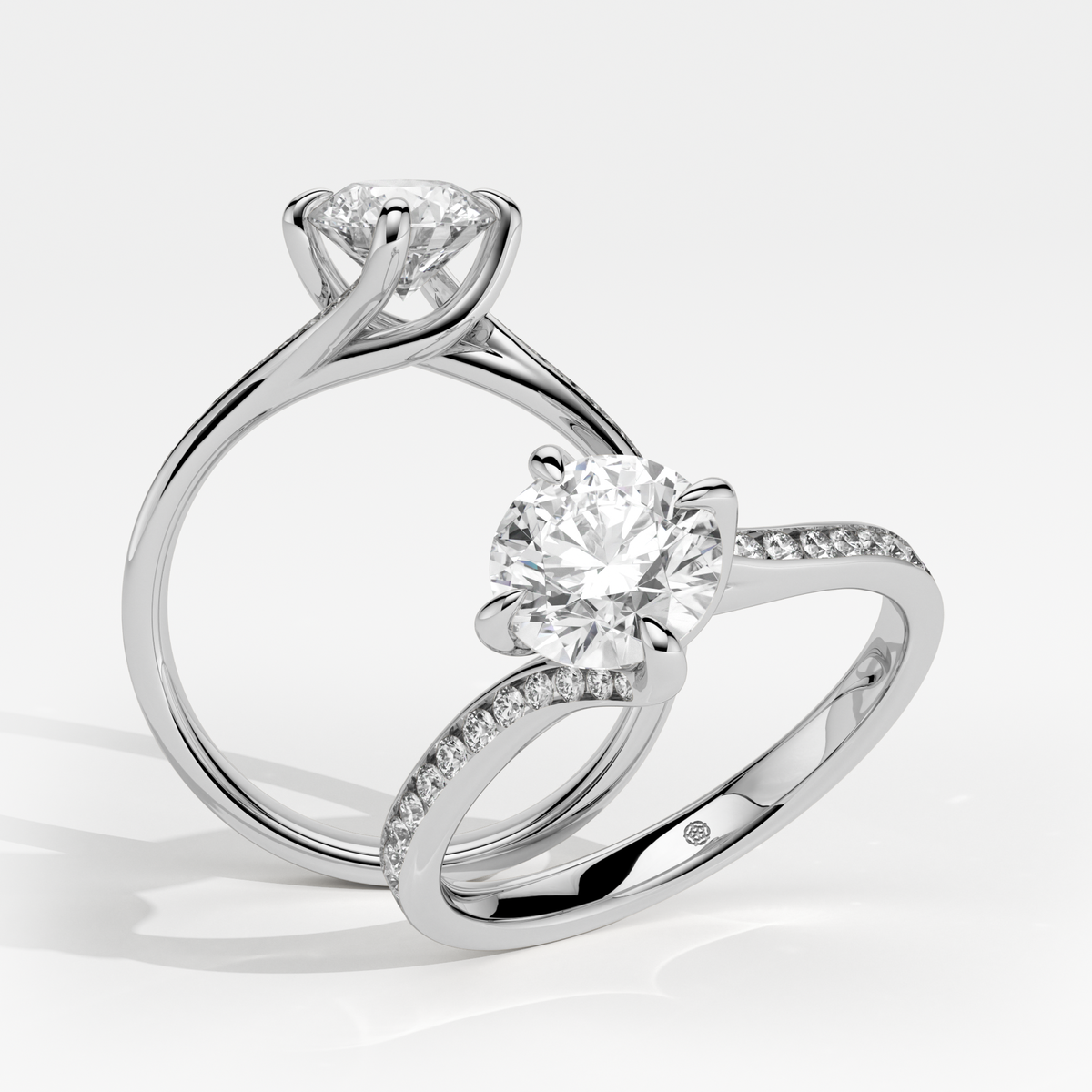 New-Entwine №2 Round 1ct PL