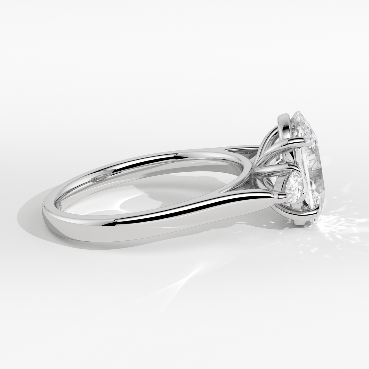 New-Hazel Cushion 3ct PL