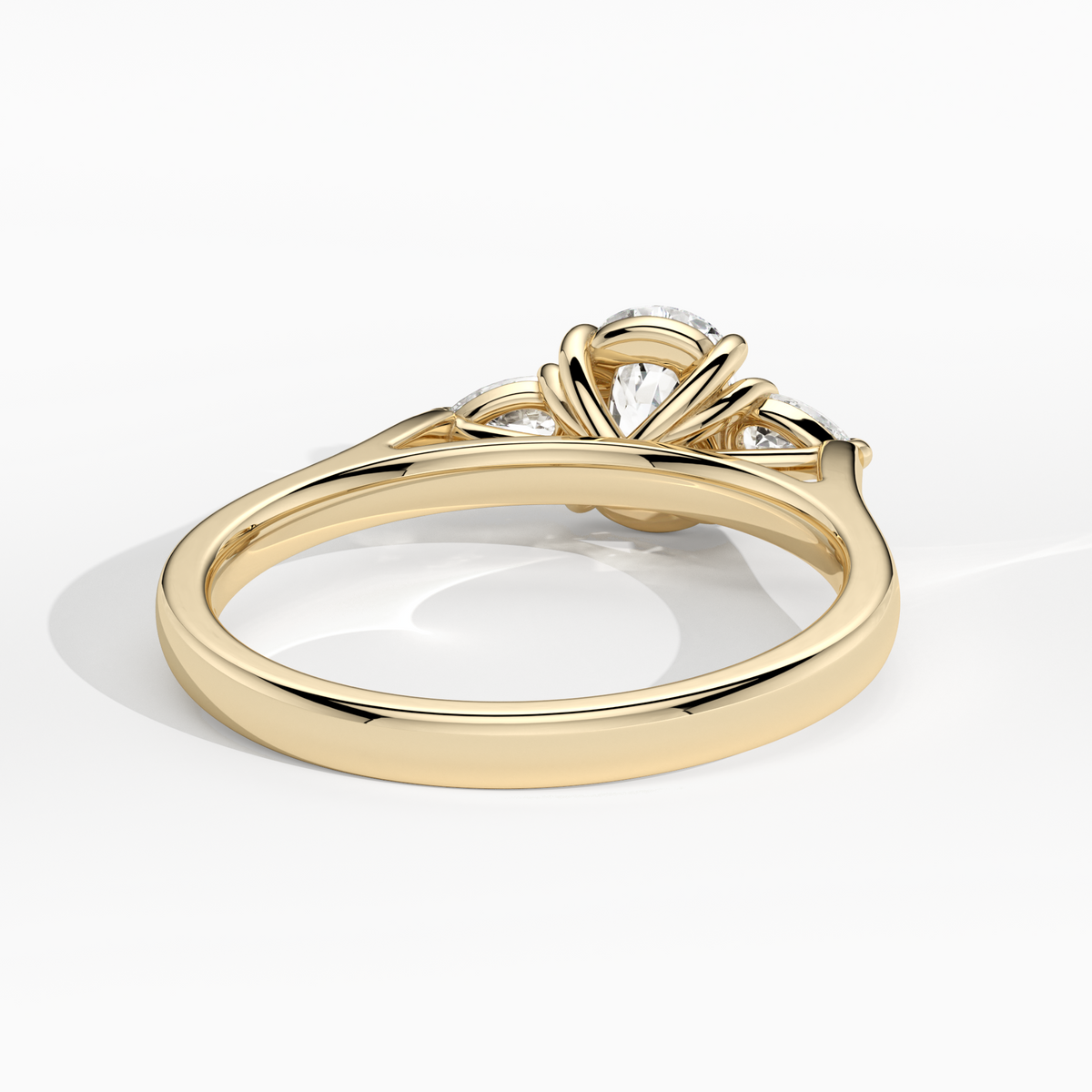 New-Hazel Cushion 1ct 18YG