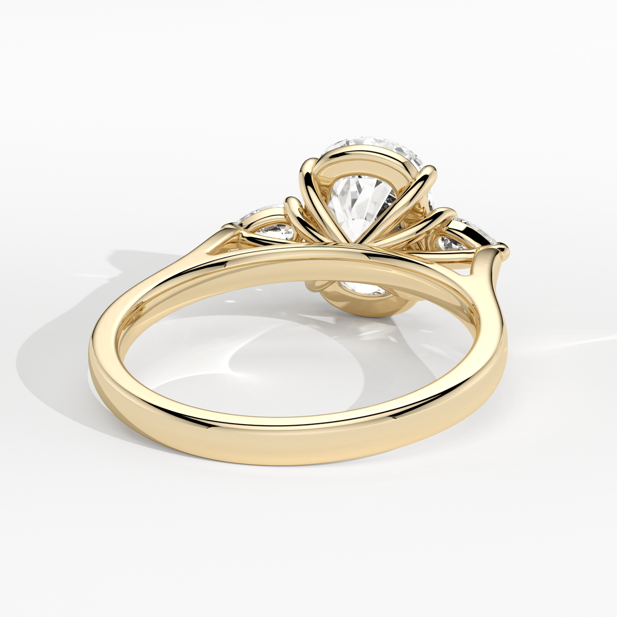 New-Hazel Cushion 3ct 18YG