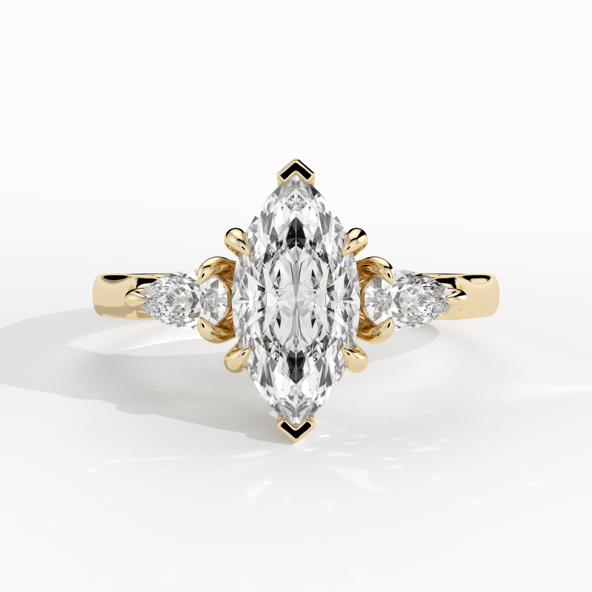 New-Hazel Marqiuse 1ct 18YG