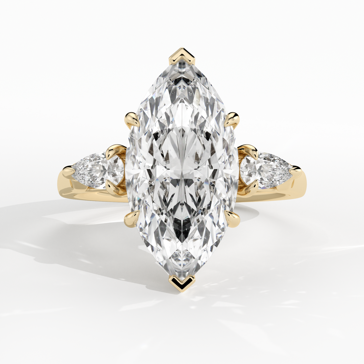 New-Hazel Marqiuse 3ct 18YG