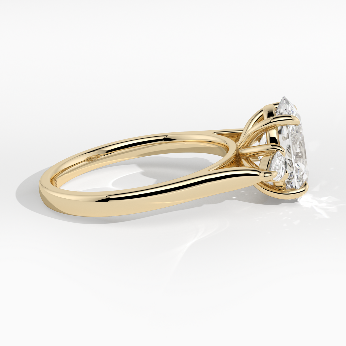 New-Hazel Oval 2ct 18YG