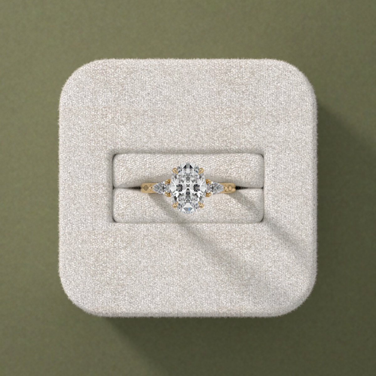 New-Hazel Oval 2ct 18YG