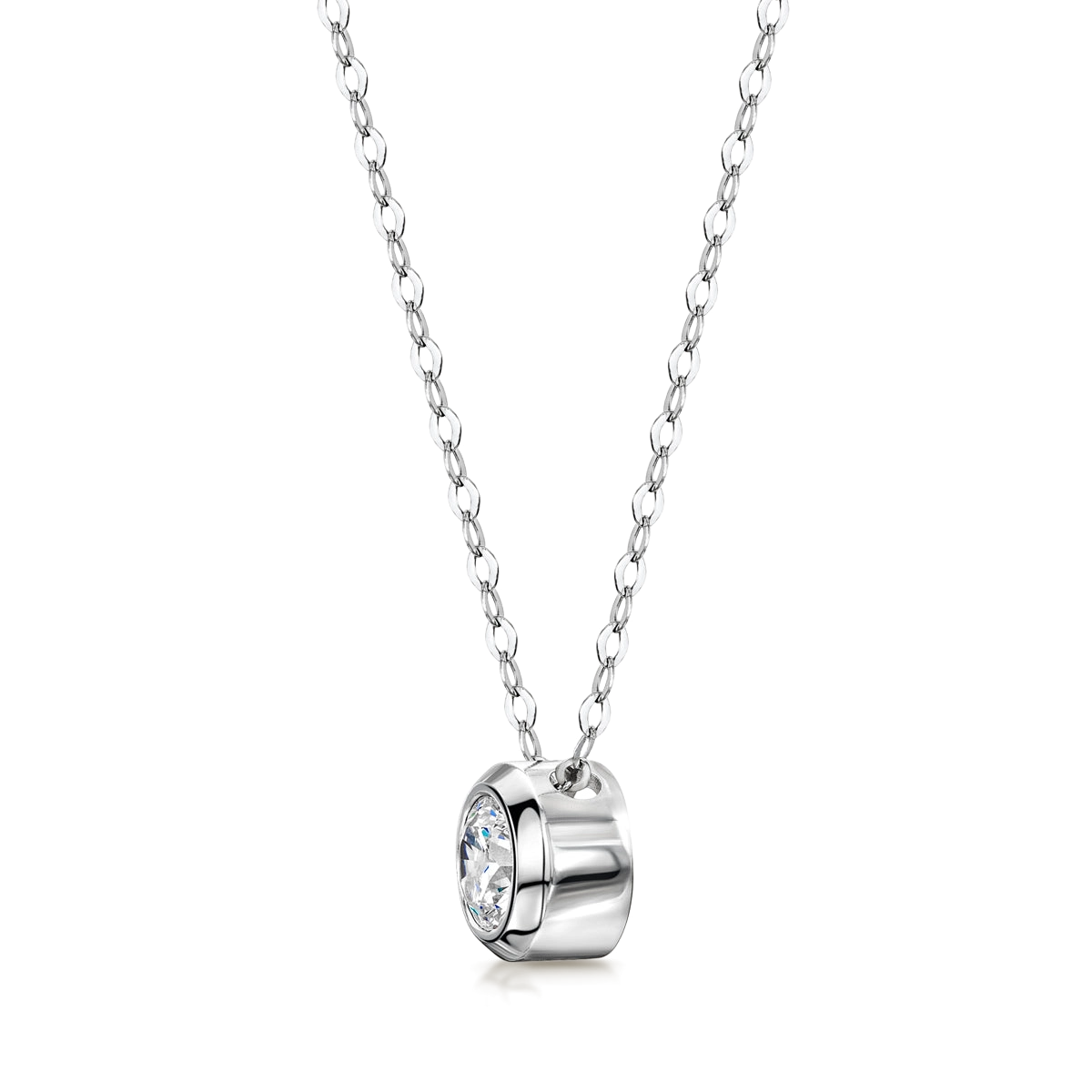 Mod Diamond Pendant