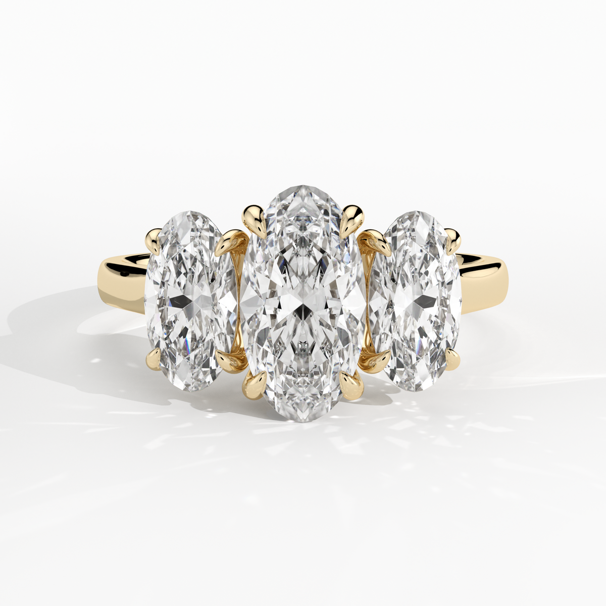 New-Adore Trilogy Moval 1ct 18YG