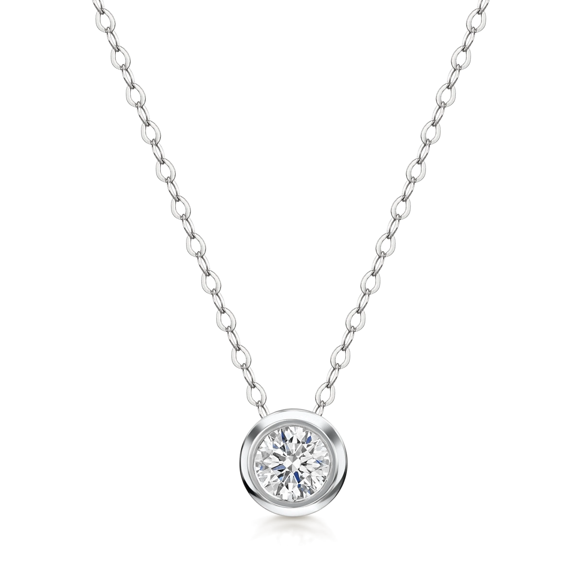 Mod Diamond Pendant