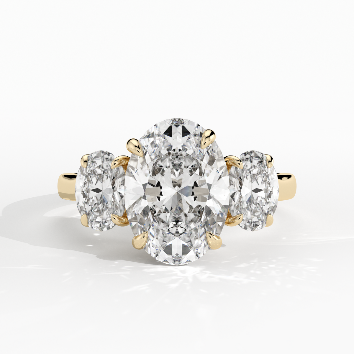 New-Orion Oval 2ct 18YG