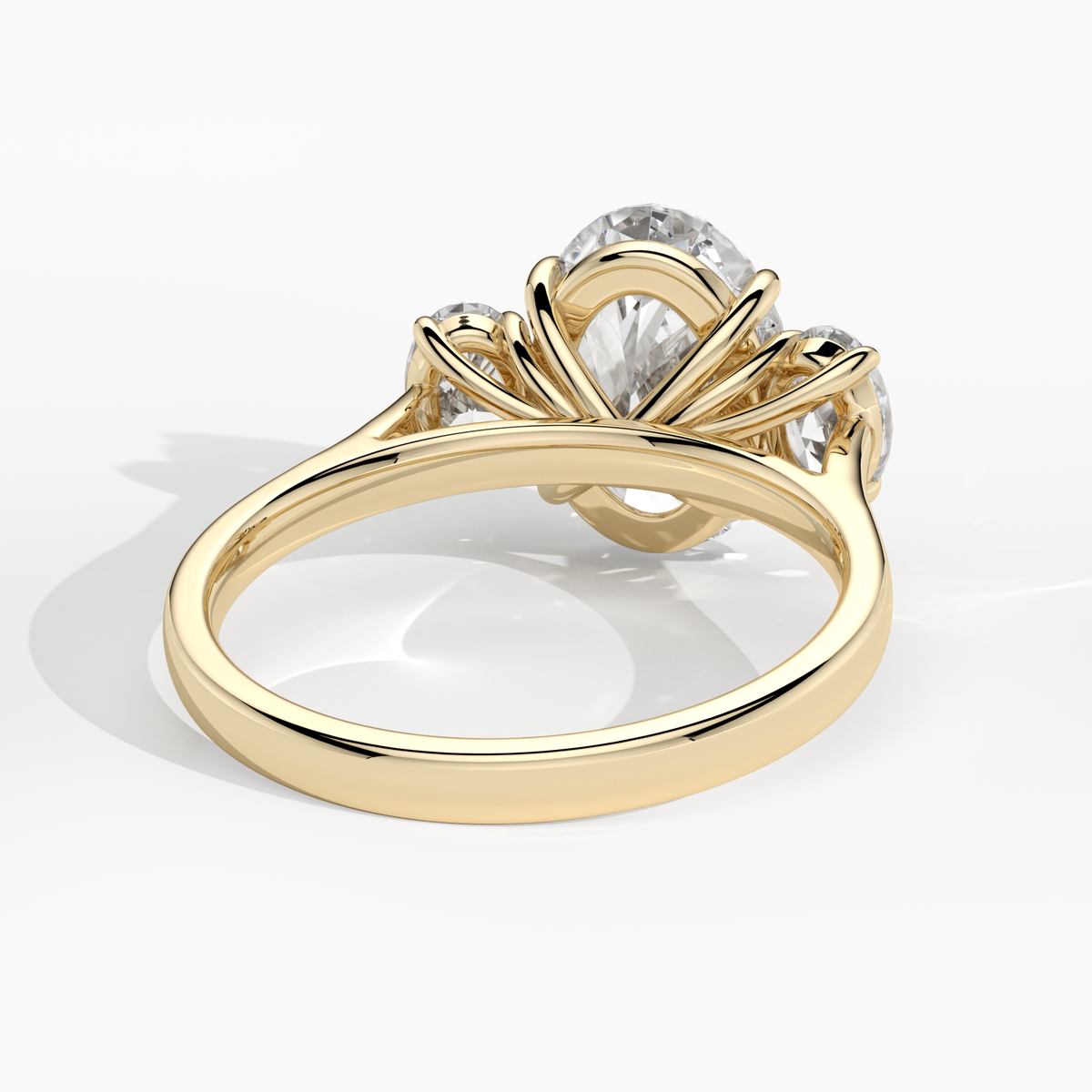 New-Orion Oval 3ct 18YG