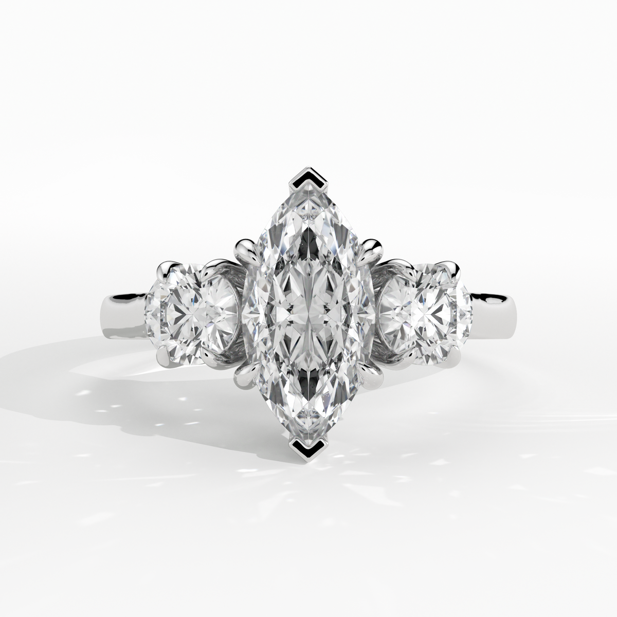 New-Solace Marquise 1ct PL