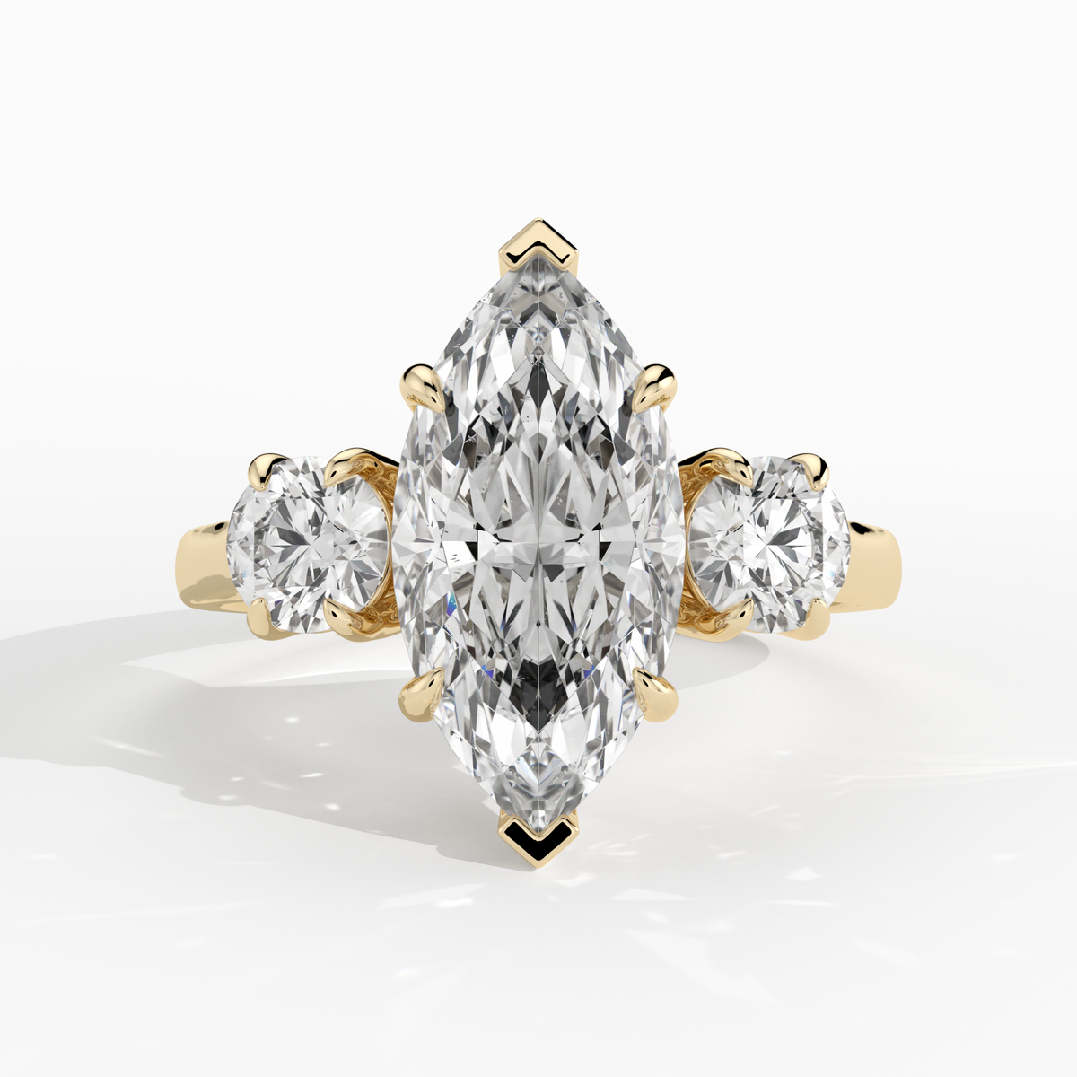 New-Solace Marquise 2ct 18YG