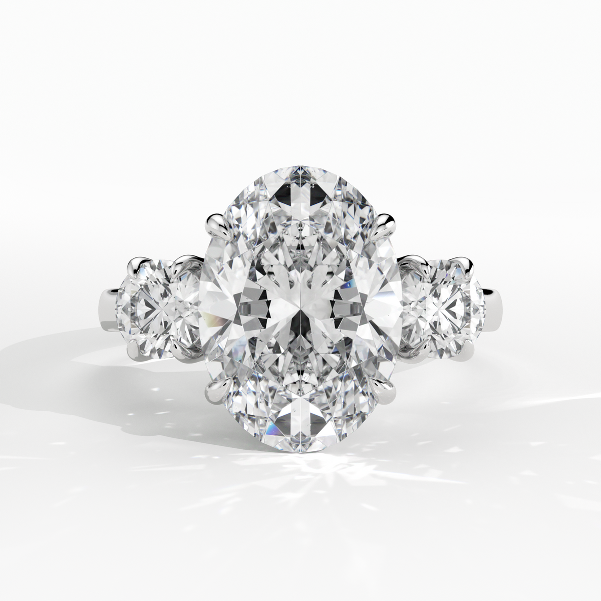 New-Solace Oval 3ct PL