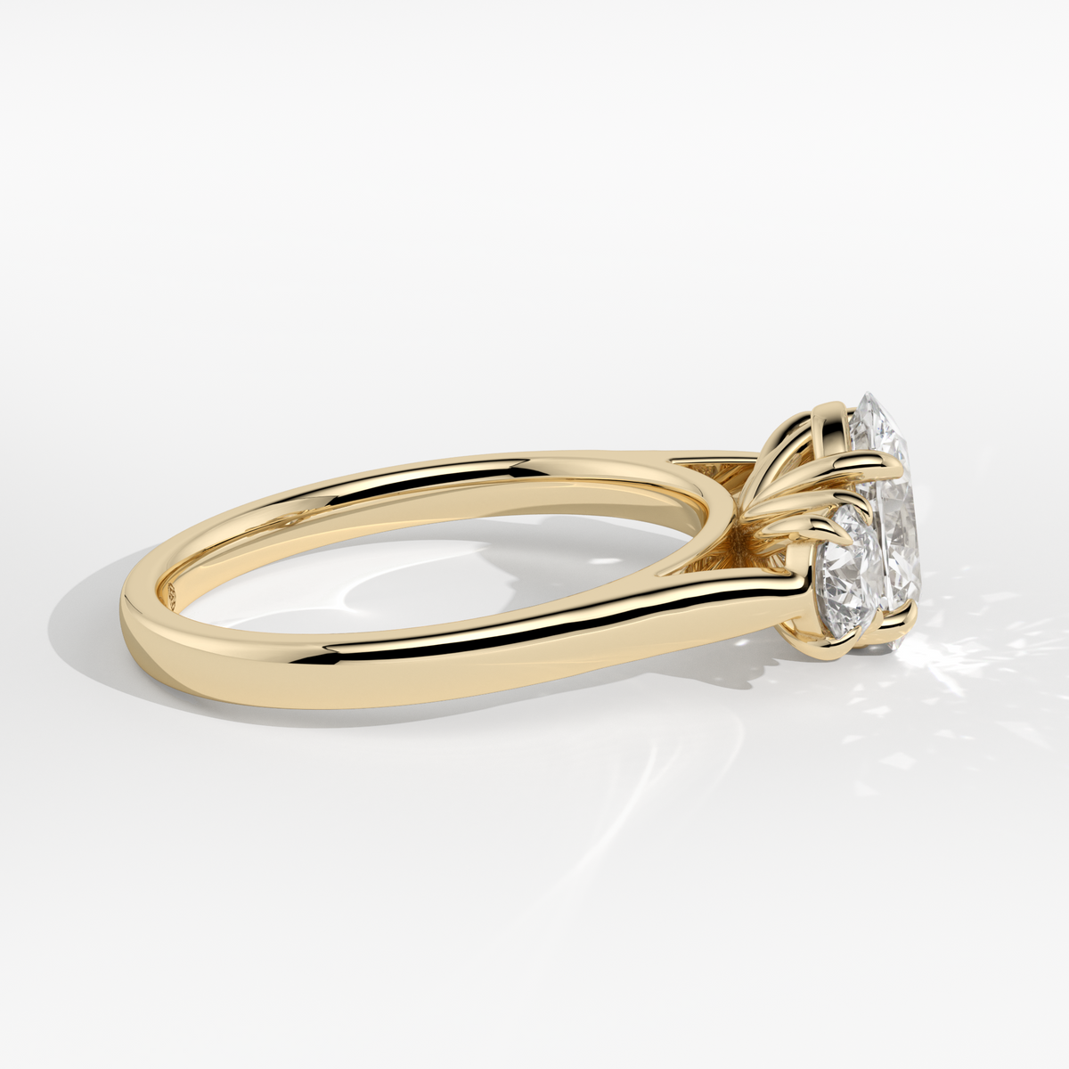New-Solace Oval 1ct 18YG