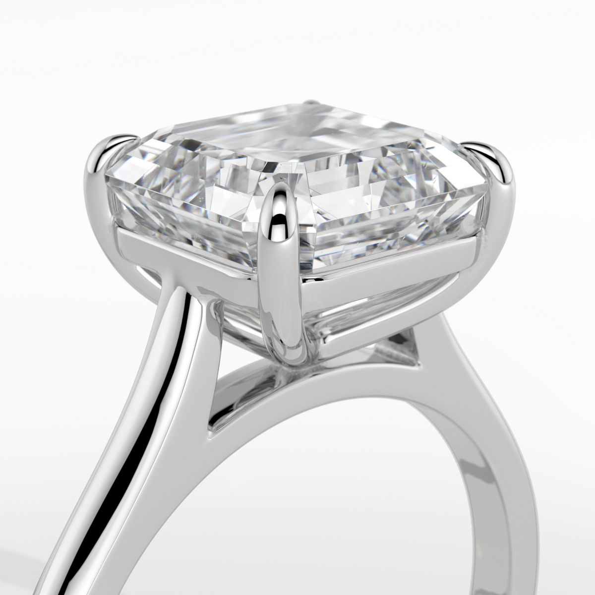 New-Adore Asscher 3ct PL