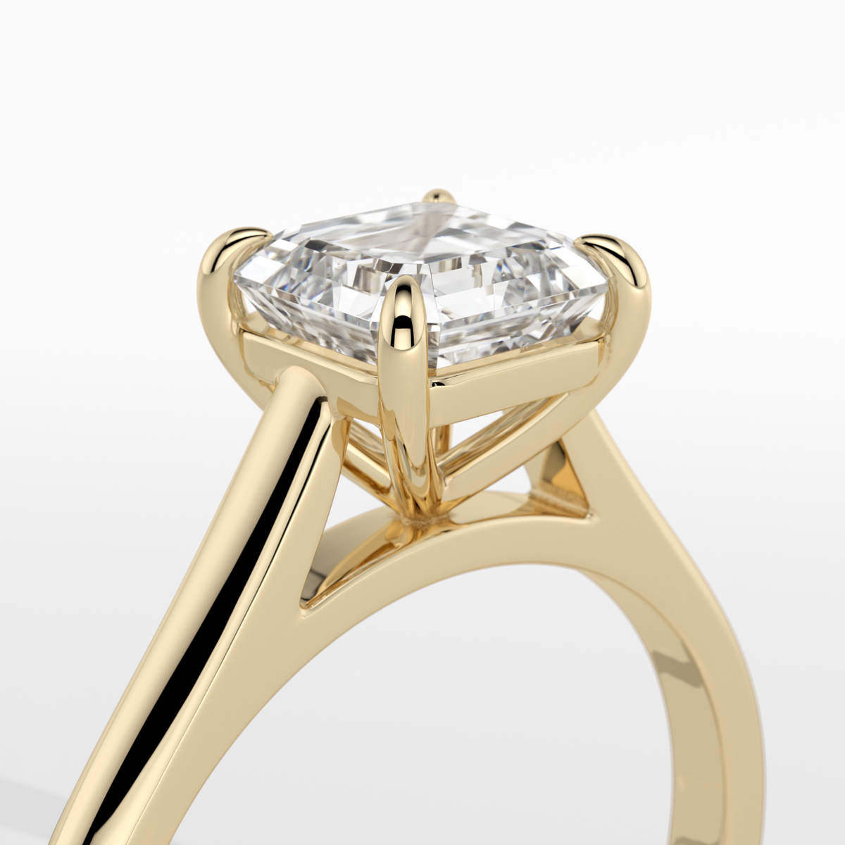 New-Adore Asscher 1ct YG