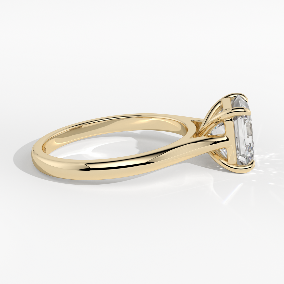 New-Adore Asscher 2ct YG