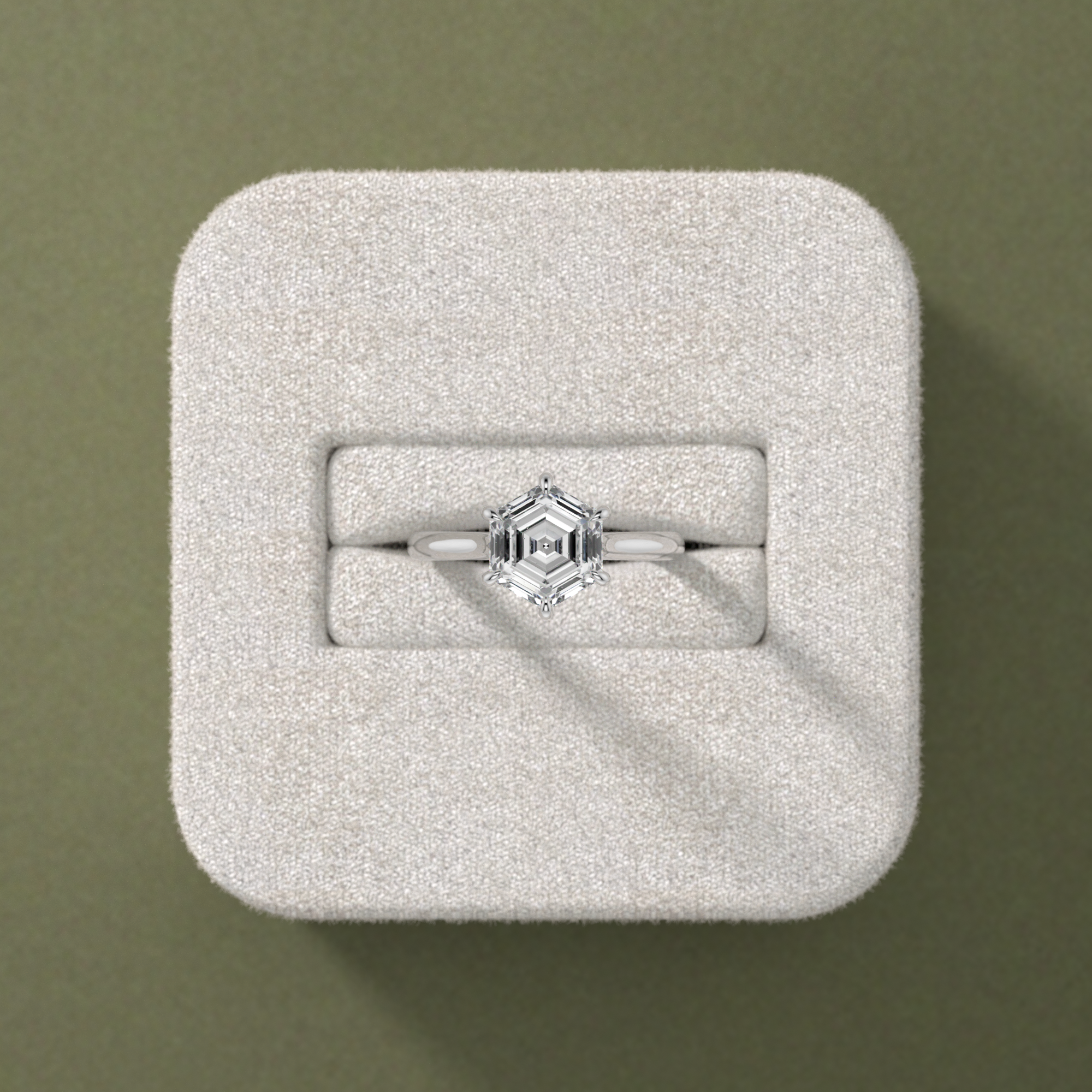 New-Adore Hexagonal 2ct PL