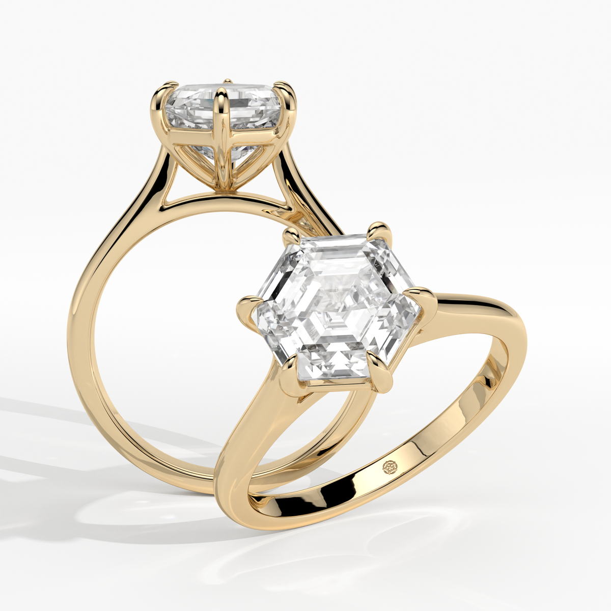 New-Adore Hexagonal 2ct YG