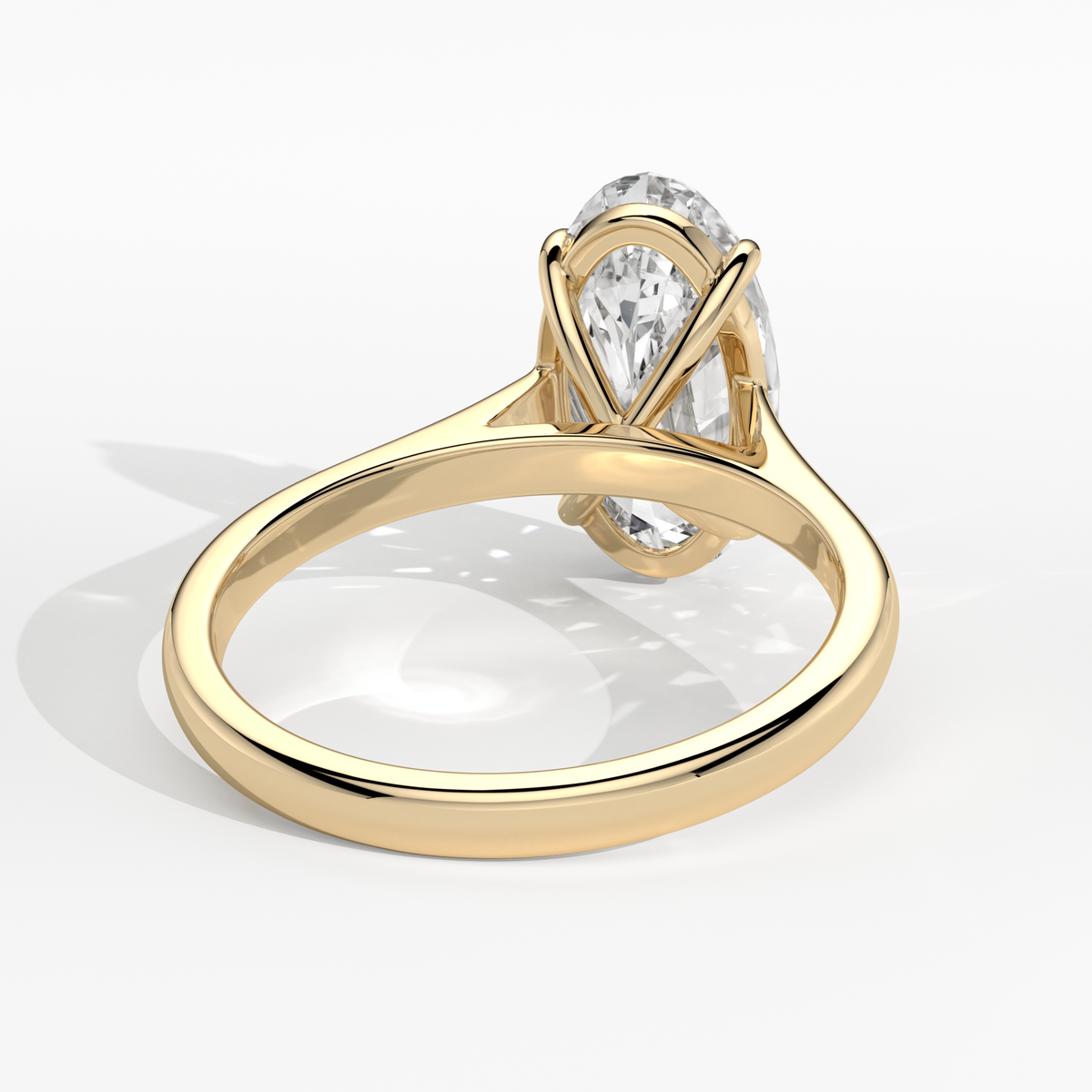 New-Adore Moval 3ct 18YG