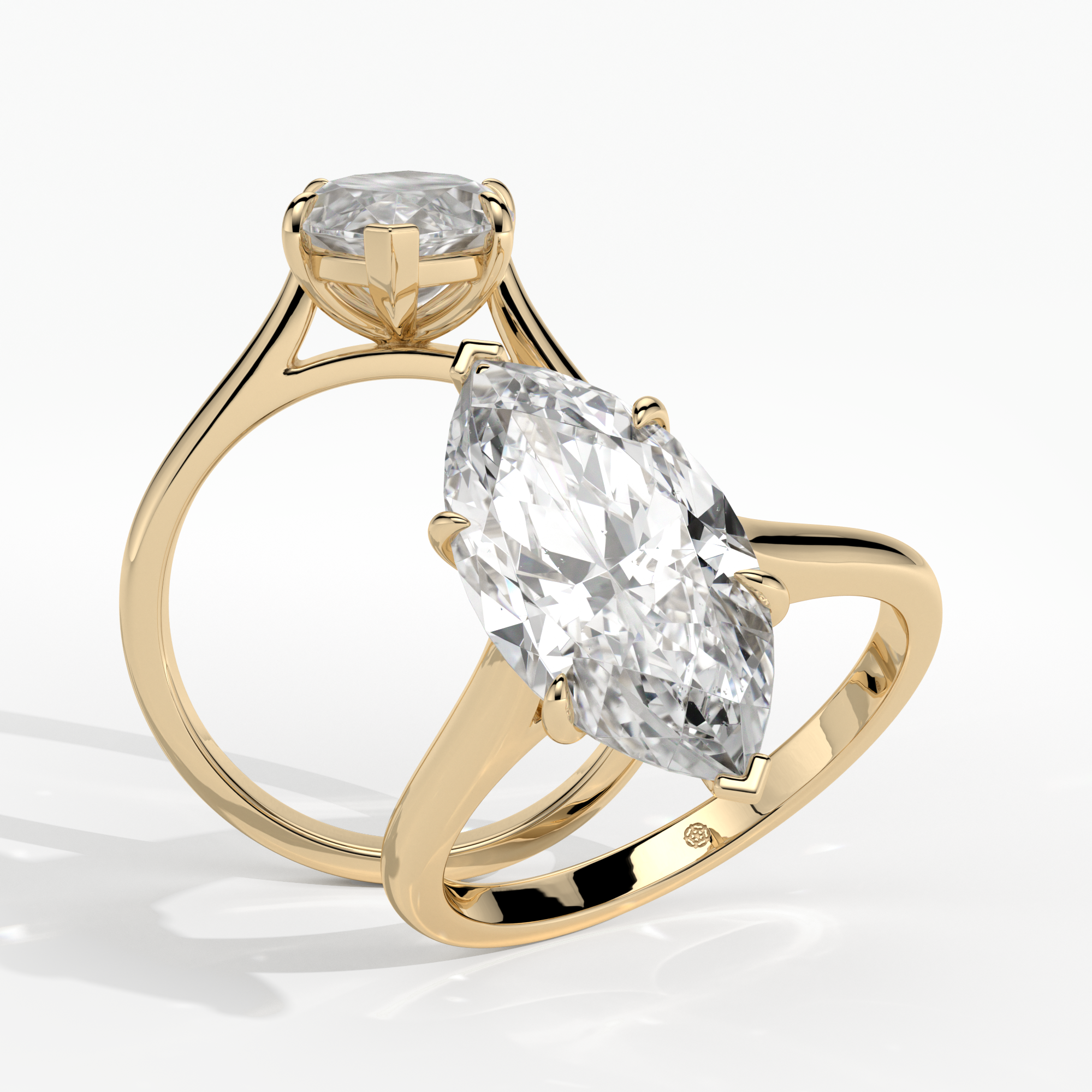 New-Adore Marquise 3ct YG