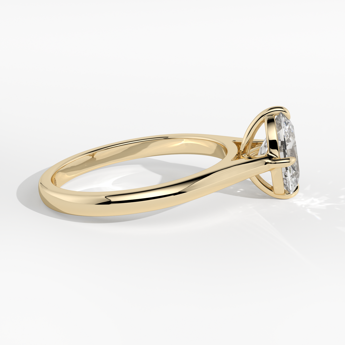New-Adore Oval 1ct 18YG Compass