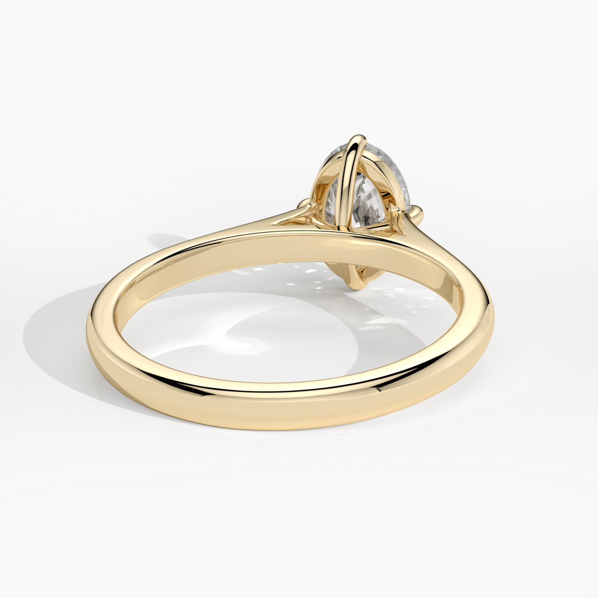 New-Adore Oval 1ct 18YG Compass