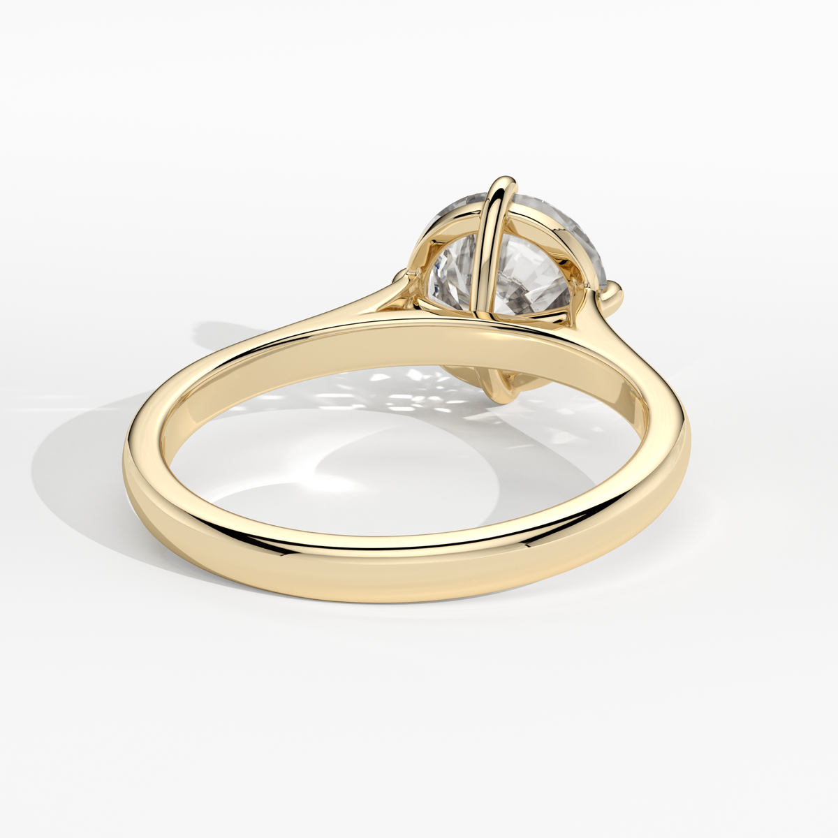 New-Adore Round 2ct 18YG Compass