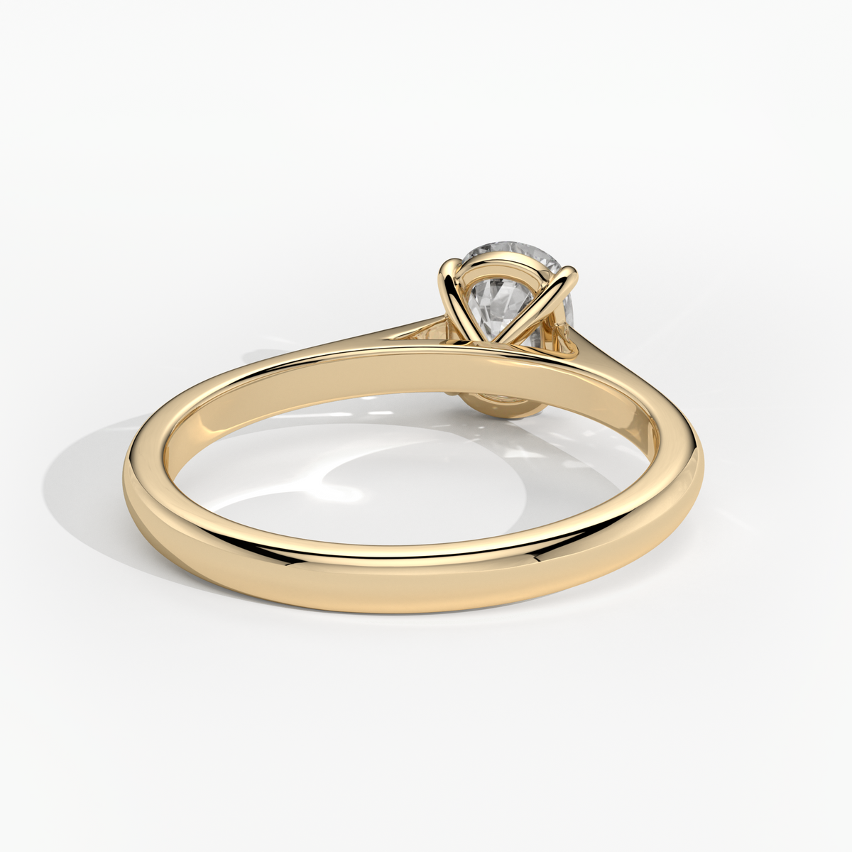 New-Adore Cushion 1ct 18YG