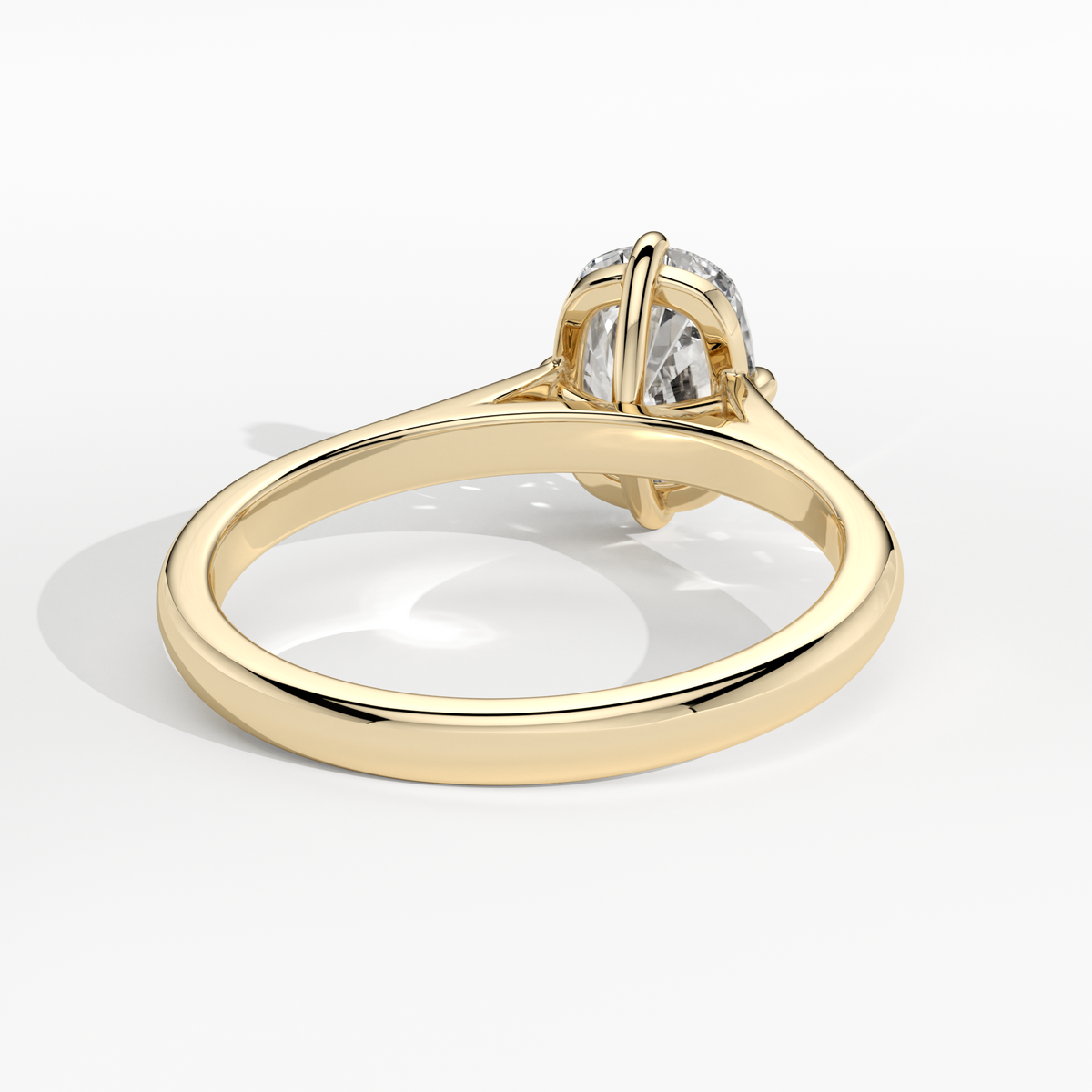 New-Adore Cushion 2ct 18YG Compass