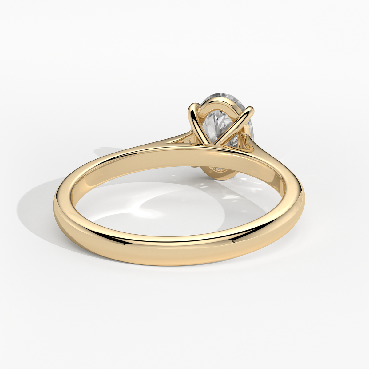 New-Adore Oval 1ct 18YG