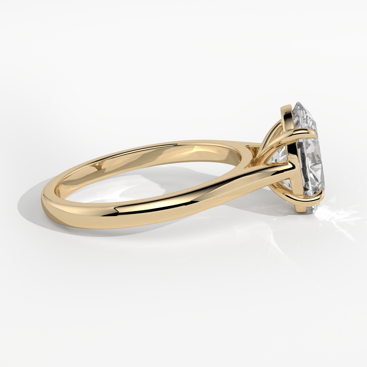 New-Adore Oval 2ct 18YG