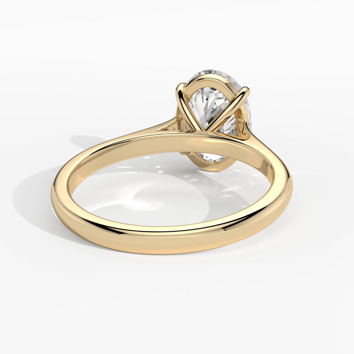New-Adore Oval 2ct 18YG