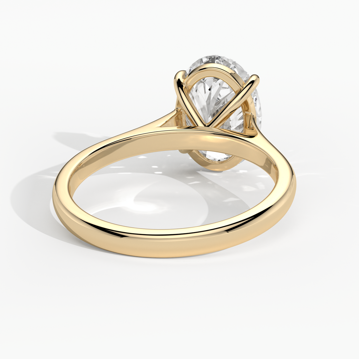 New-Adore Oval 3ct 18YG