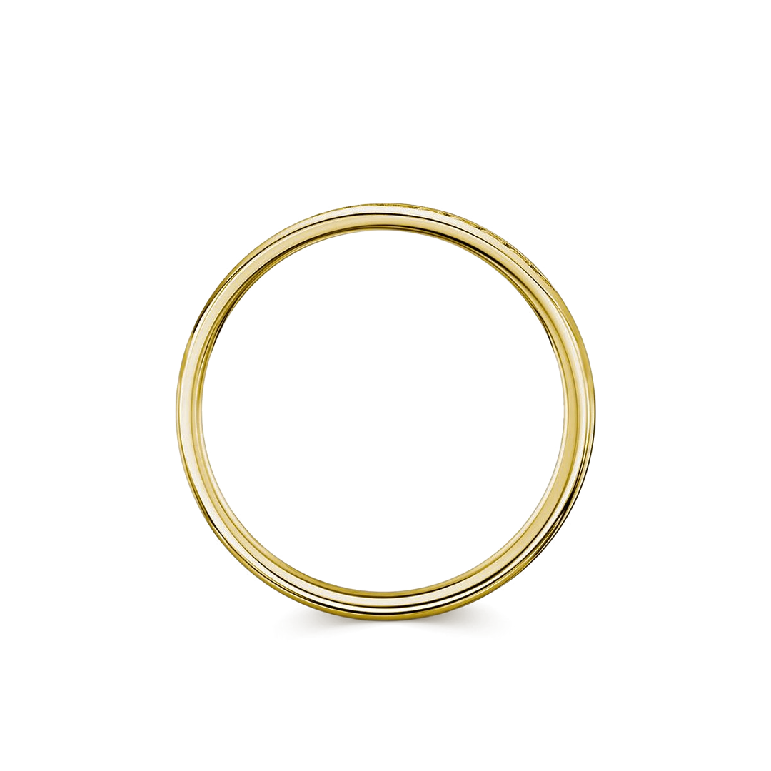 0.25ct Channel Half Set Diamond Ring
