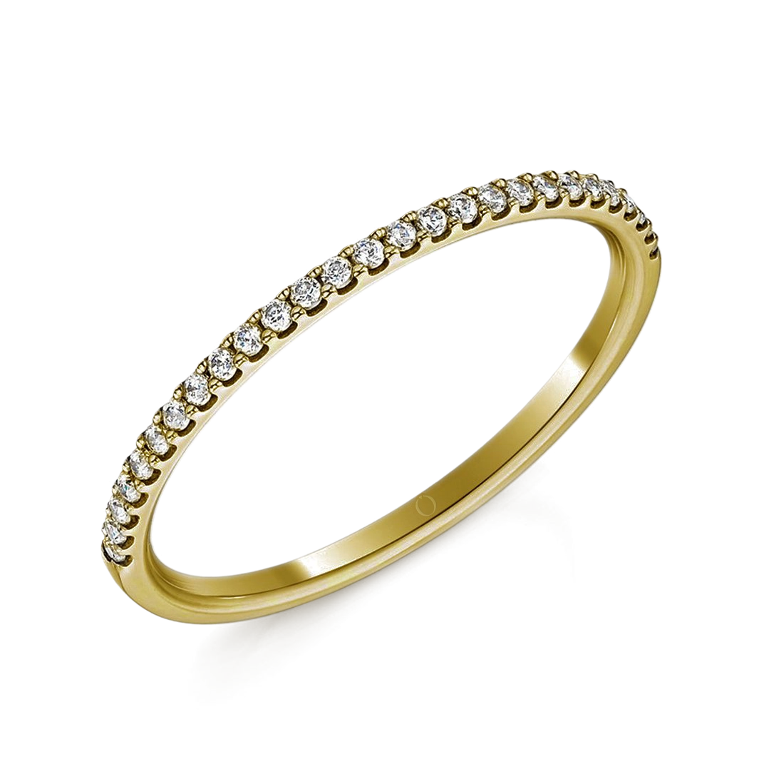 0.15ct Precision Half Set Diamond Ring