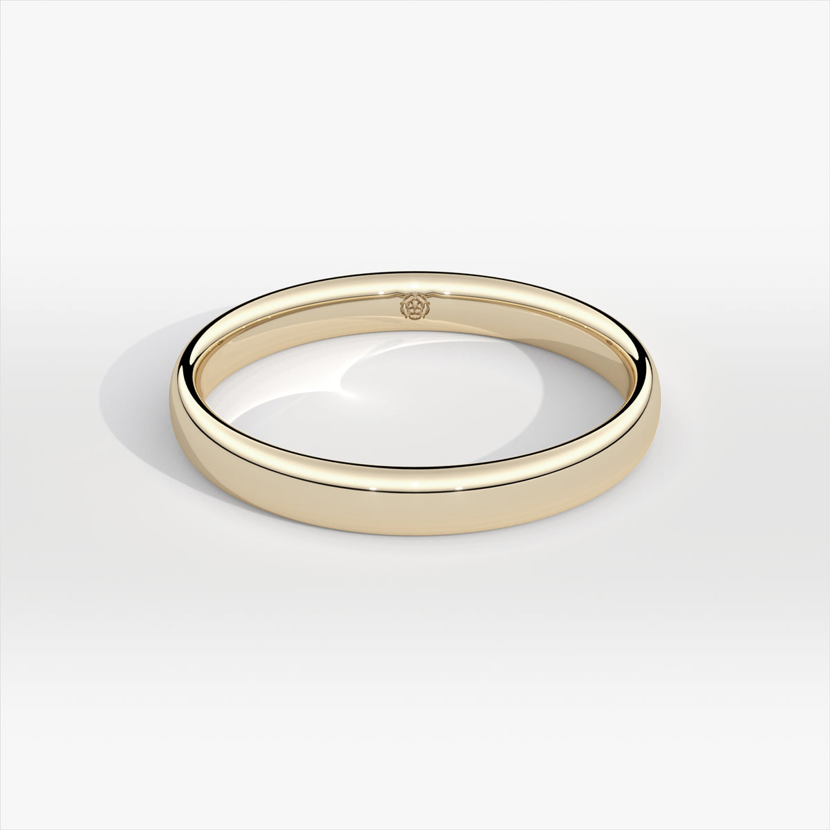 3mm Classic Court 9ct Yellow Gold Wedding Ring