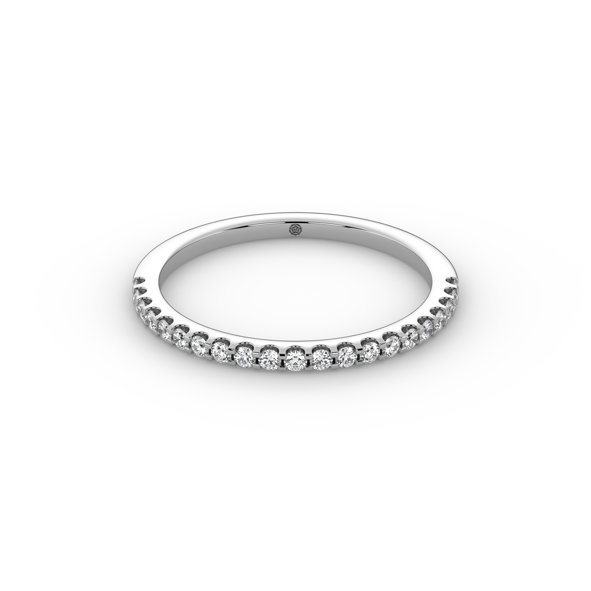 0.15ct Precision Half Set Diamond Ring