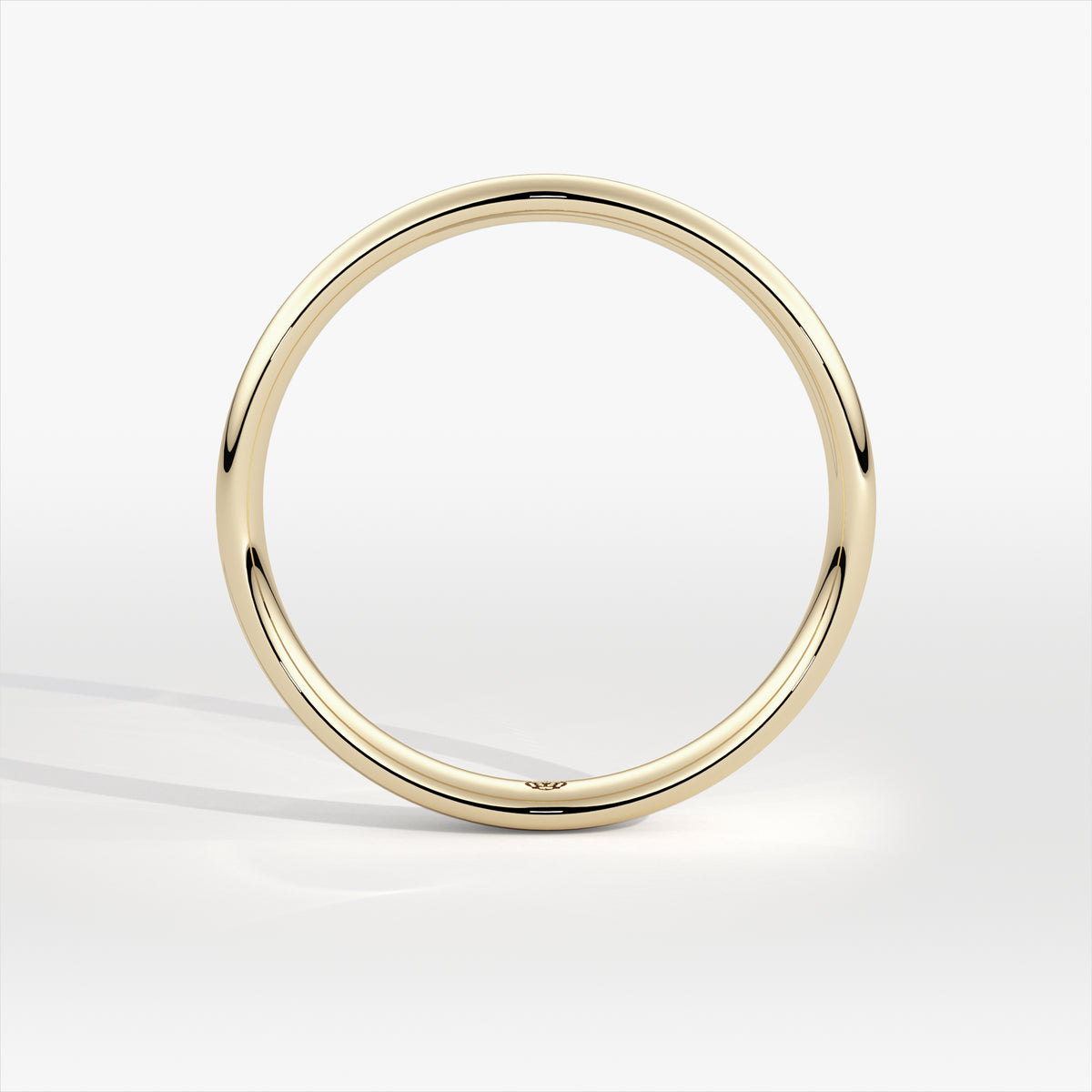 3mm Classic Court 9ct Yellow Gold Wedding Ring
