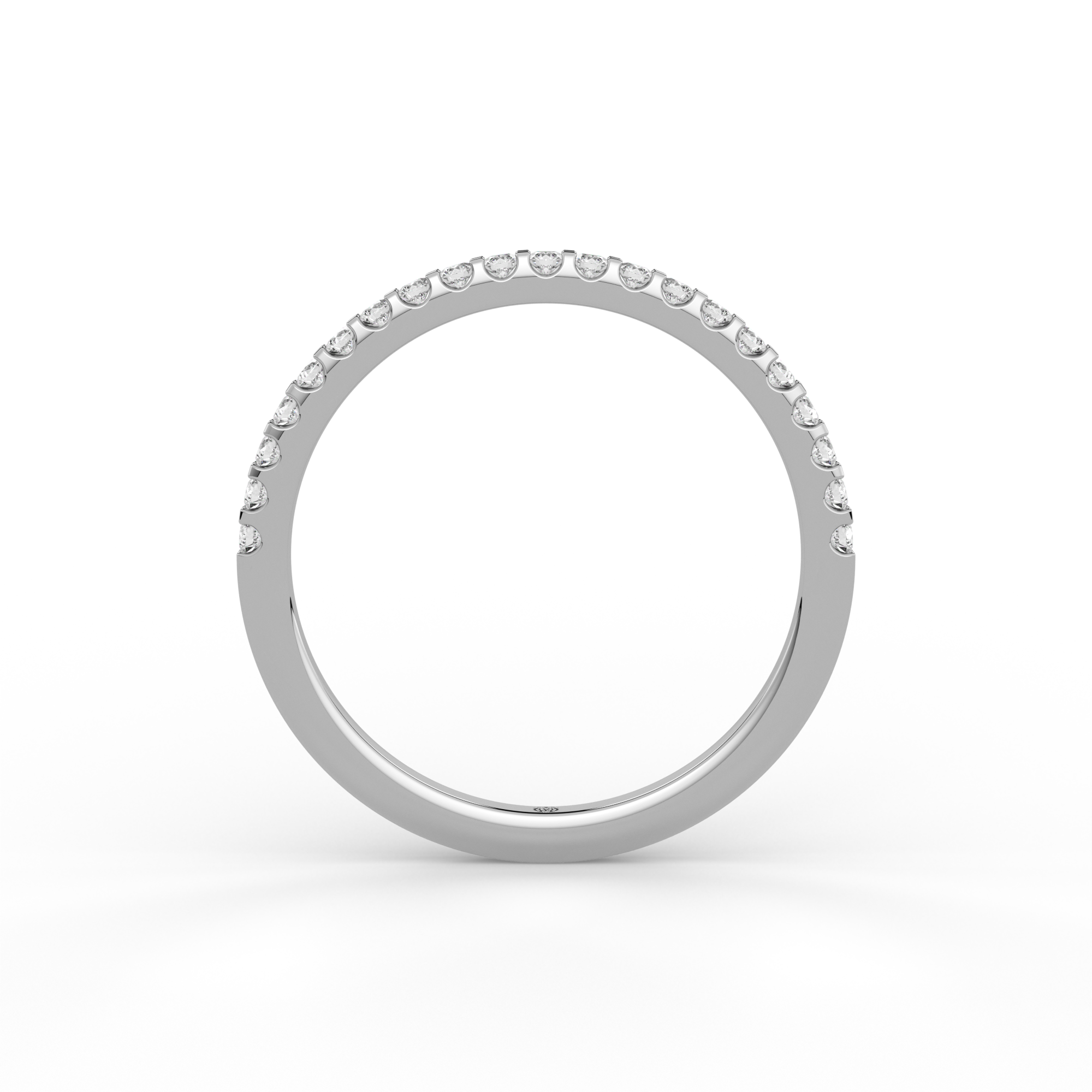 0.15ct Precision Half Set Diamond Ring