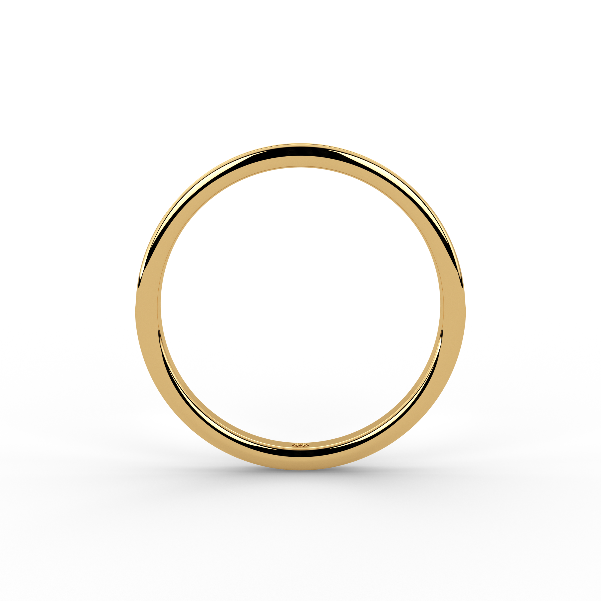 0.15ct Channel Half Set 18ct Yellow Gold Diamond Ring