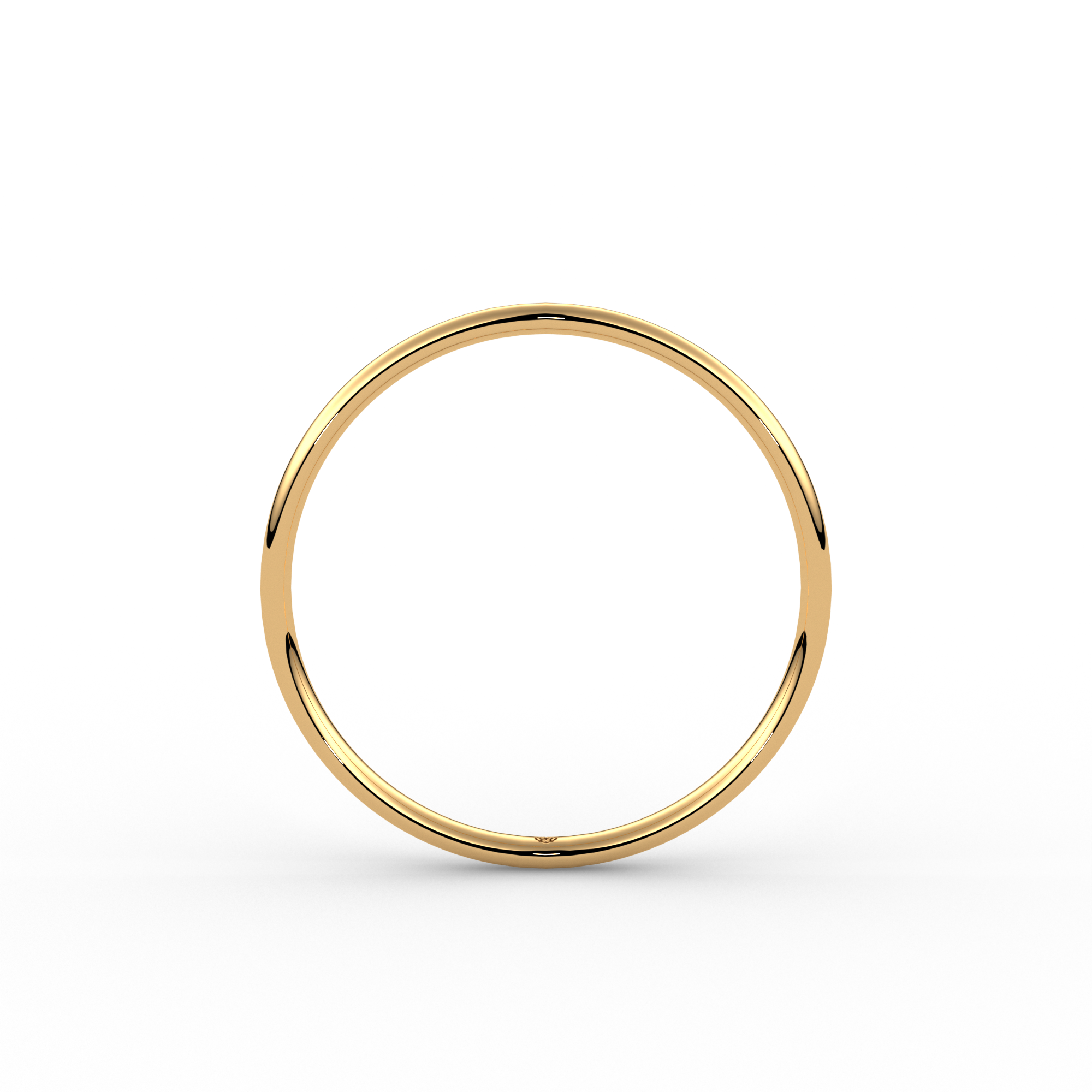 1.5mm Classic Court 18ct Yellow Gold Wedding Ring