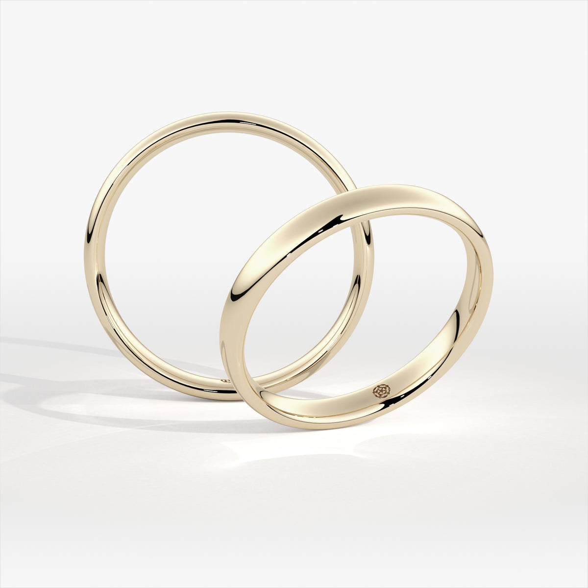 3mm Classic Court 9ct Yellow Gold Wedding Ring