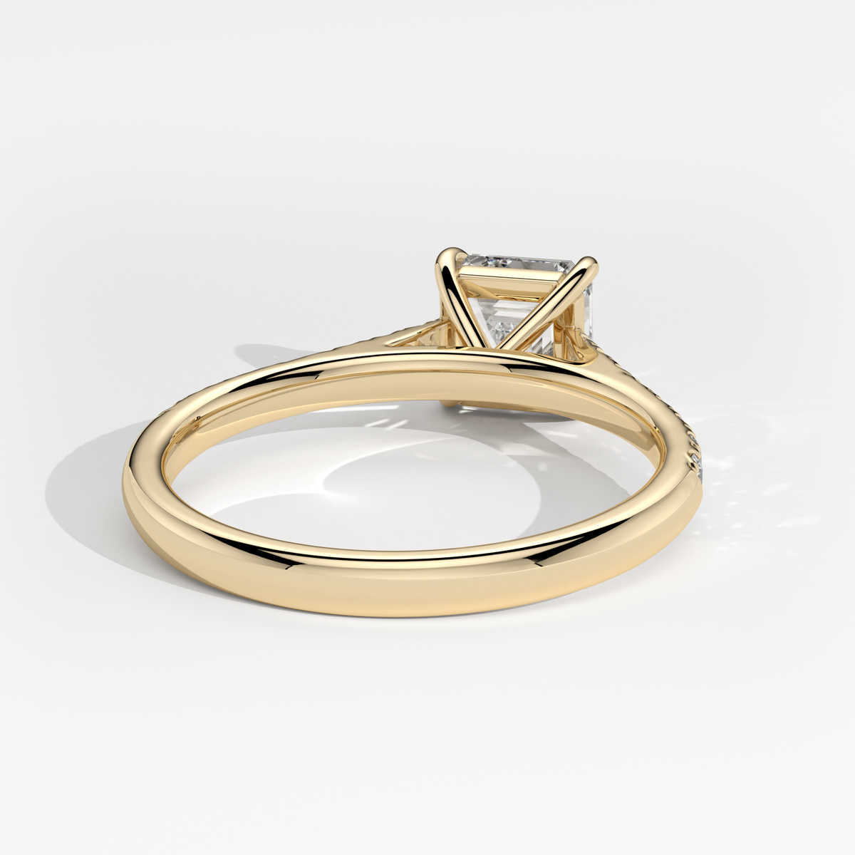 New-Aurora Asscher 1ct 18YG