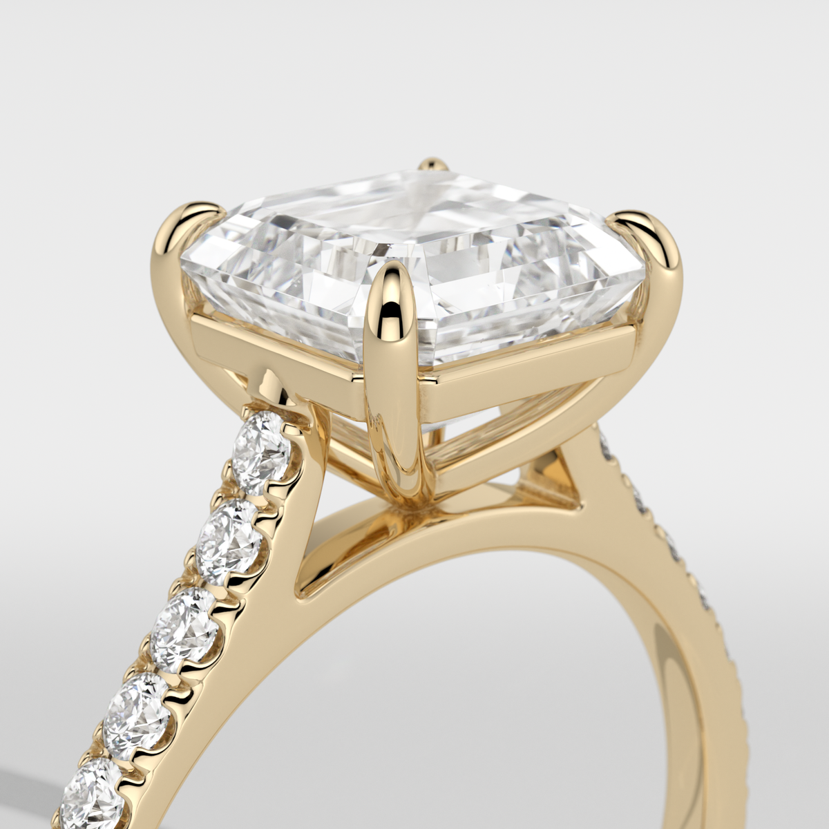 New-Aurora Asscher 2ct 18YG