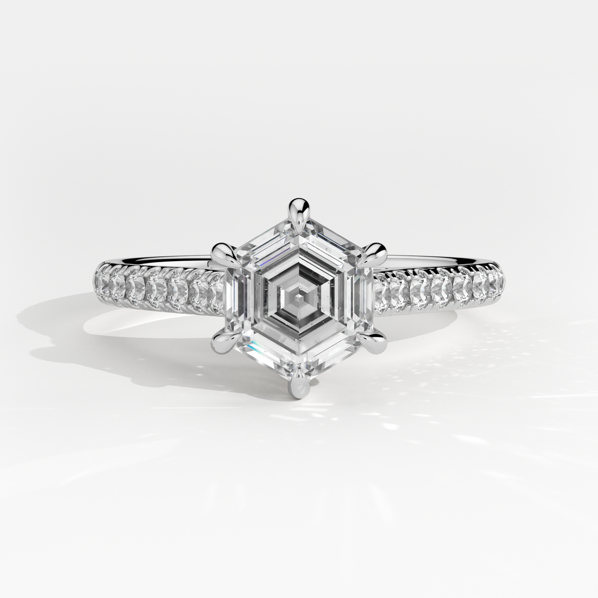 New-Aurora Hexagon 1ct PL