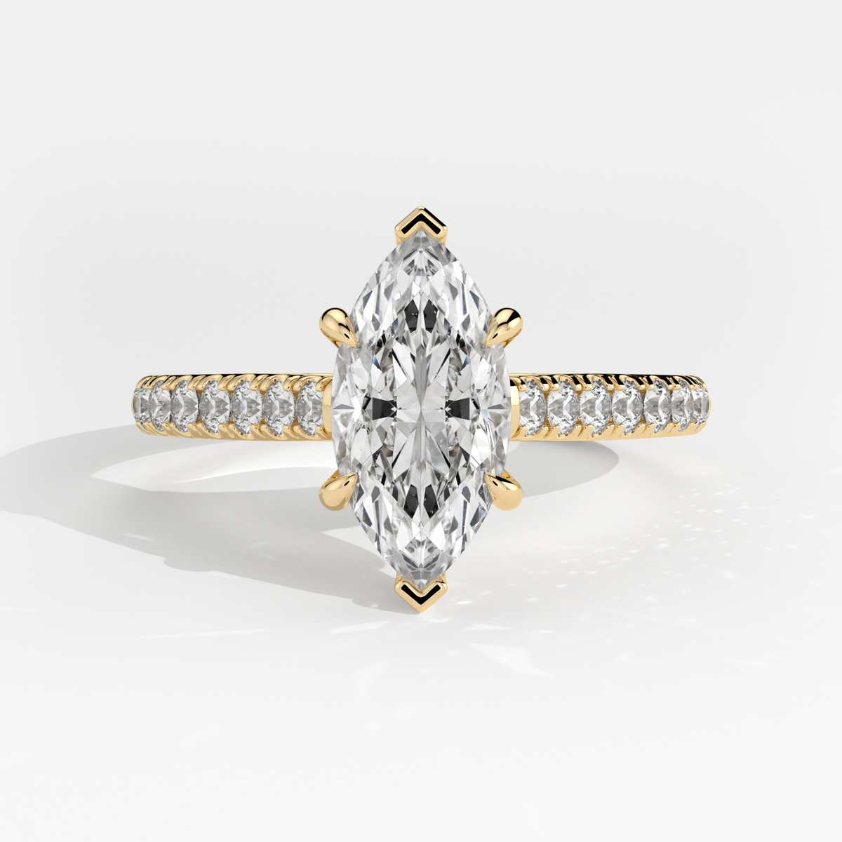 New-Aurora Marquise 1ct 18YG