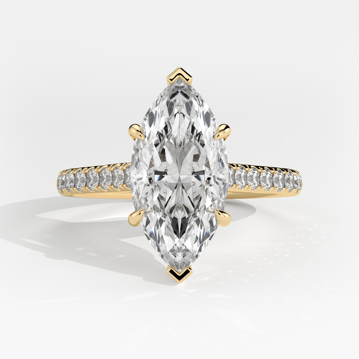 New-Aurora Marquise 2ct 18YG