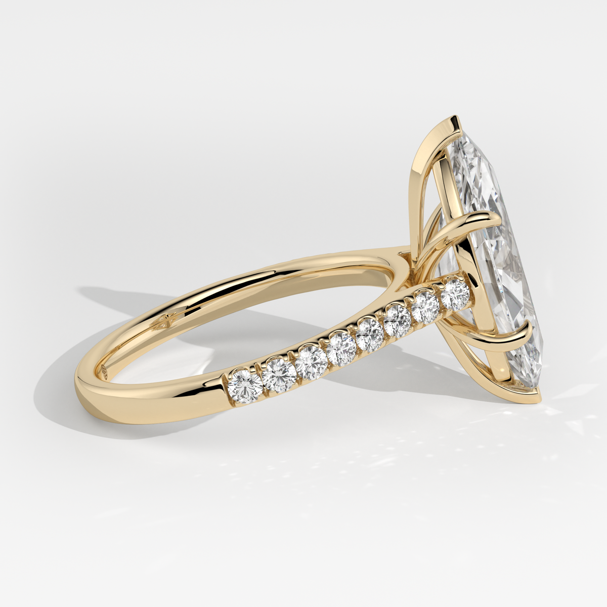 New-Aurora Marquise 3ct 18YG