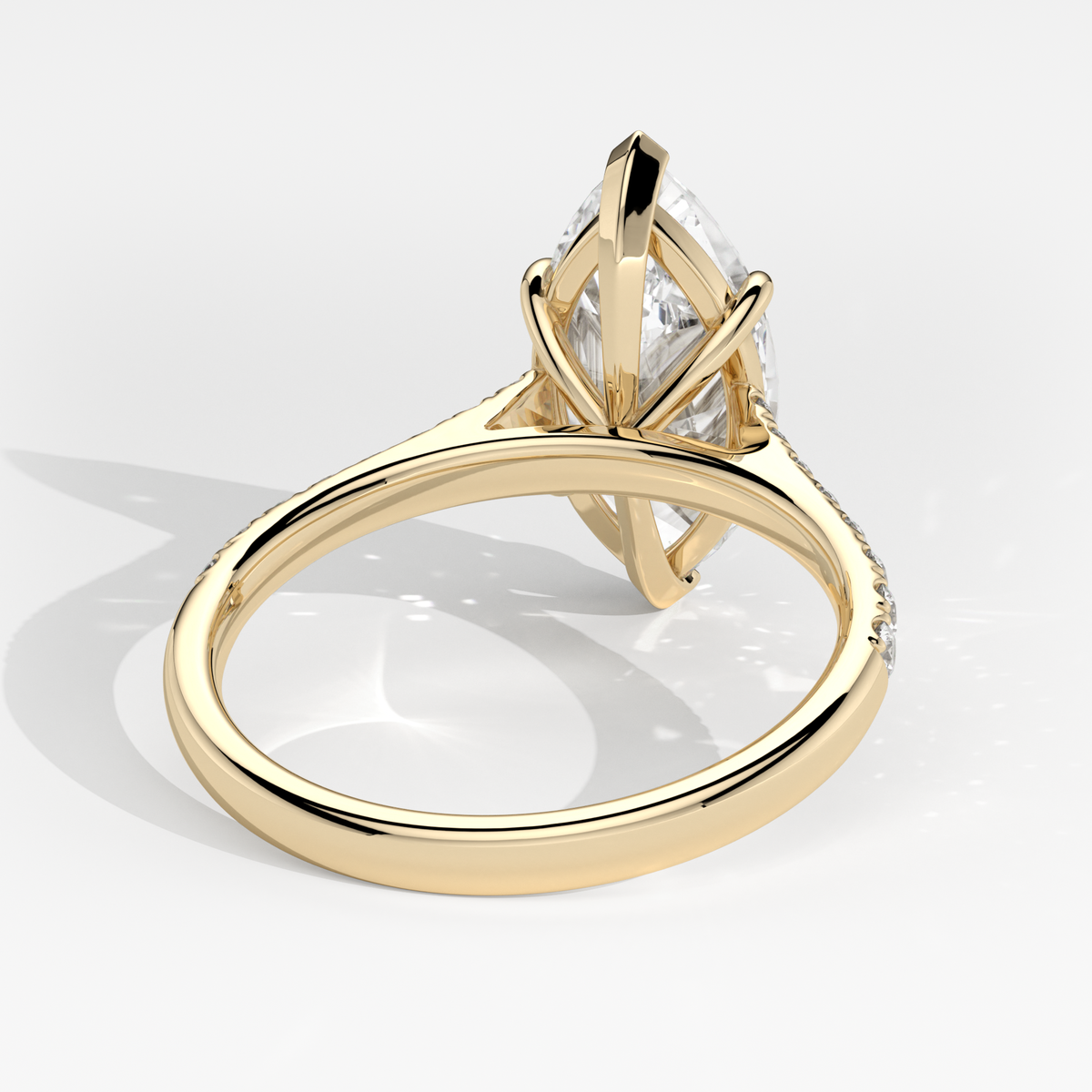 New-Aurora Marquise 3ct 18YG